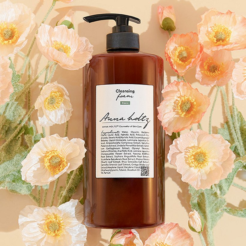 안나홀츠 리터폼 순한 대용량 일리터 폼클렌징 클렌징폼 1000ml