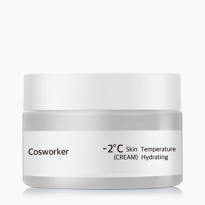 코스워커 수분크림 미백 나이아신아마이드 스쿠알란 알로에 크림 50ml, 1개