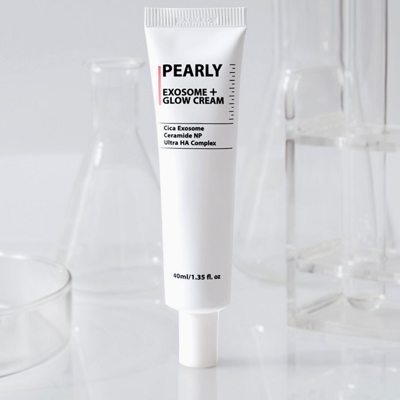 펄리 엑소좀 피부과재생크림 수분 보습 시카 히알루론산 물광크림 40ml, 1개
